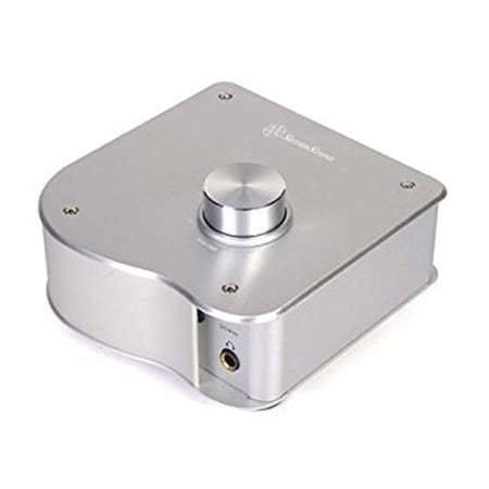 Silver Stone Technologies EB03S Premium Aluminum Headphone Amplifier With Extra Rca Bypass Connection & Studio Quality